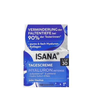 ISANA Day Cream Hyaluron Spf 30 50 ml