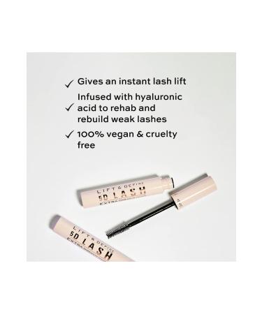 Revolution Volume and Length 5D Lash Black Mascara 14ml (Cruelty Free and Vegan) - Buy Online on GoSupps.com