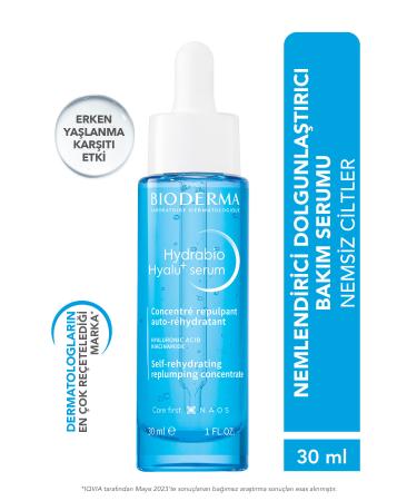 Bioderma Skin Natural Brightening and Plumping Moisturizing Face Serum 30 ml.. Hydrabio Hyalu
