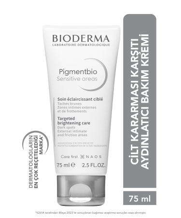 Bioderma Anti-Darkening Brightening Pigmentbio Sensitive Areas Cream 75 ml