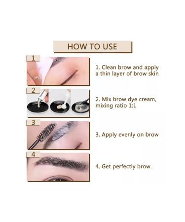 Flora Eyebrow and Eyelash Dye Black - Buy Online on GoSupps.com