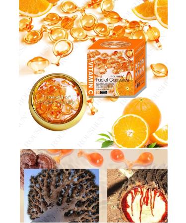 Uniquem Squalene Anti-Aging Vitamin C Face Serum Face Capsule XLS8268 - Buy Online on GoSupps.com