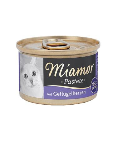 Miamor 4 Pieces - Pastete Hearty Grain-Free Cat Canned Food 85 Gr