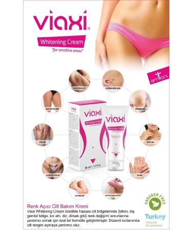 Viaxi Whitening Cream Lightening Skin Care Cream 50 ml - Buy Online on GoSupps.com