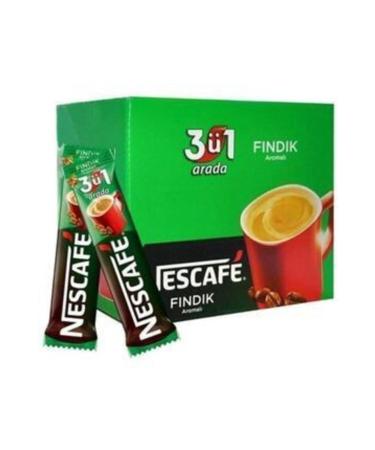 Nescafe 3 in 1 Hazelnut Coffee 17 gr X 48 Pcs