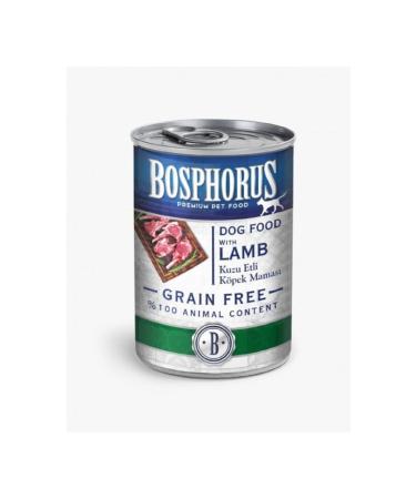 Bosphorus Lamb Meat Puppy Canned Food 4*415 Gr