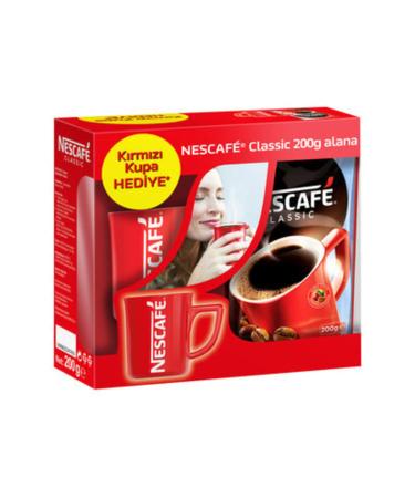 Nescafe Classic 200 Gr + Red Mug