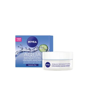 NIVEA Nivea Aqua Sensation Cucumber Extract Revitalizing Care Cream New