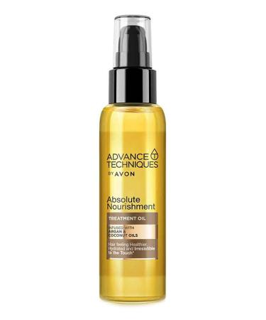 Avon Advance Techniques Hair Care Oil with Argan and Coconut Oil 100 Ml.