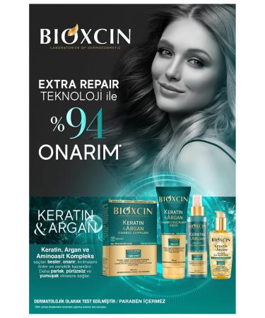 Bioxcin Keratin Argan Repairing Hair Care Conditioner Damaged Hair 150 ml - Buy Online on GoSupps.com