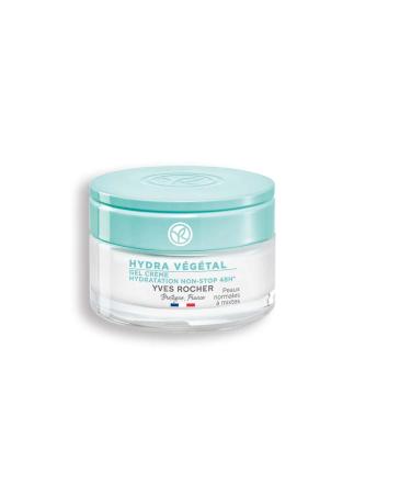 Yves Rocher Gel Cream Normal and Dry Skin Hydra Vegetal Moisturizing and Revitalizing Aloe Vera Escin 50 ml