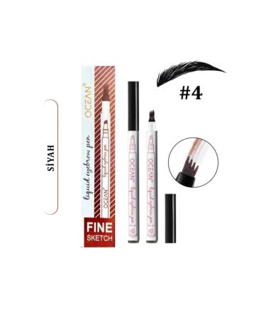 Permanent Liquid Eyebrow Shaping Pencil
