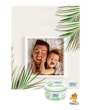Arko Nem Aloe Vera Moisturizing Care Cream 300 Ml x 2 Pieces - Buy Online on GoSupps.com