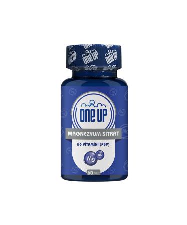 One Up Magnesium Citrate Vitamin B6 (P5P) 60 Tablets