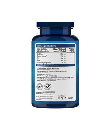 One Up Omega 3 1000 Mg 60 Capsules - Buy Online on GoSupps.com