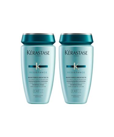 Kerastase Unisex Resistance Bain De Force Architecte Shampoo 250ml x 2