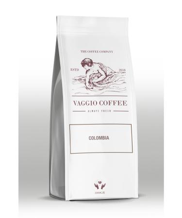 Vaggio Coffee Colombia Ground Coffee 1KG