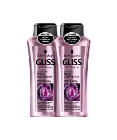 Gliss Schwarzkopf Repair Hair Shampoo 360 Ml. 2's MehDem38