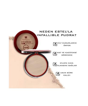Estella Say Goodbye to Skin Imperfections! Estel'la Infallible Powder Covers Them All with Just One Touch. - Buy Online on GoSupps.com