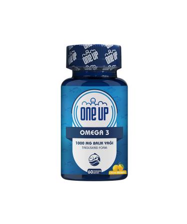 One Up Omega 3 1000 Mg 60 Capsules