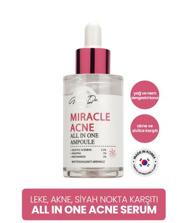Grace Day Salicylic Acid and AHA PHA Acne Spot and Blackhead Care Serum GRACE DAY Miracle Acne Ampoule 50 ML