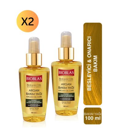 Bioblas Botanic Oils Argan Care Oil 100 ml X 2 pcs 1122332699
