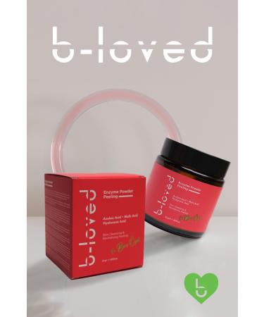 b-loved Anti-Blackhead Facial Revitalizing Enzyme Peeling with Azelaic Acid and Hyaluronic Acid-55 G - Buy Online on GoSupps.com