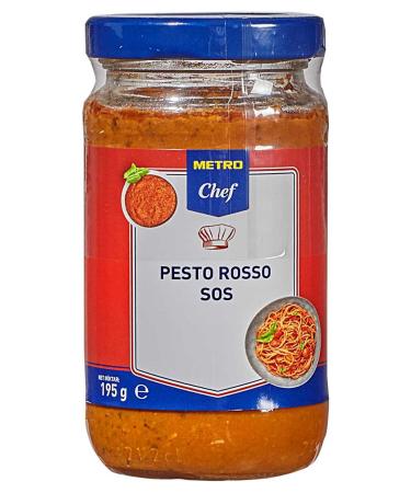 Metro Chef Pesto Rosso Sauce 195G 2 PACK Chef Kitchen Food Flavor Spice Taste