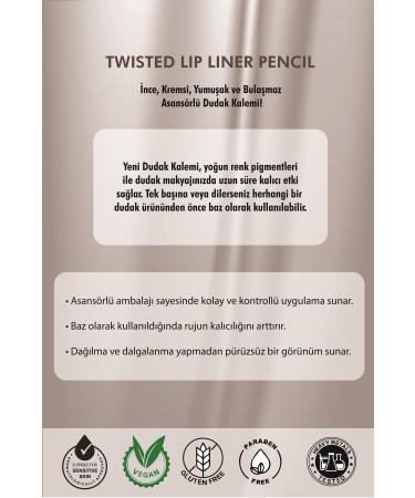 Farmasi Lip Pencil 05 Ash Brown - Buy Online on GoSupps.com