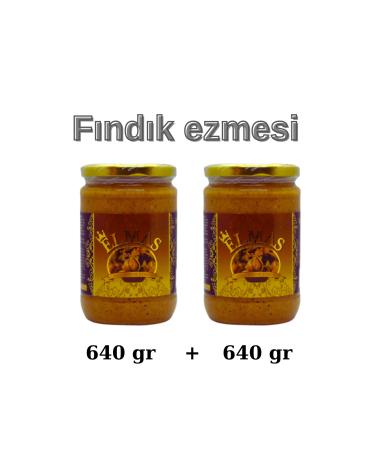 Elmas Hazelnut Hazelnut Paste 640 gr x 2 pieces