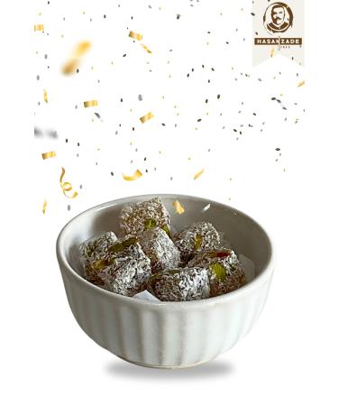 Hasanzade Mini Coconut Pistachio Turkish Delight 1 KG