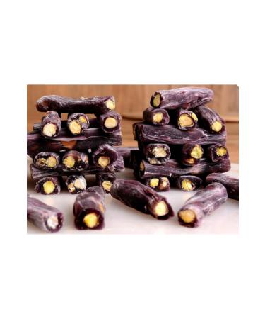 Coffeebek Luxury Finger Turkish Delight with Pistachio and Black Mulberry (500gr)