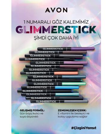 Avon Glimmersticks Shimmer Lift Waterproof Eye Pencil Twilight Sparkle - Buy Online on GoSupps.com