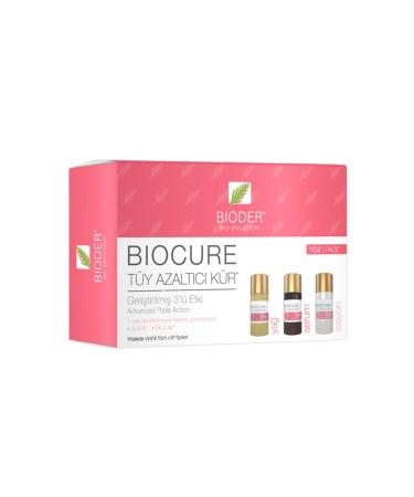 Bioder Biocure Hair Reducing Cure - For Face 3x5ml