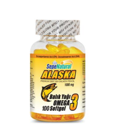 Natural Omega 3 Fish Oil 100 Softgel Capsules 1000 Mg Softgel Capsules