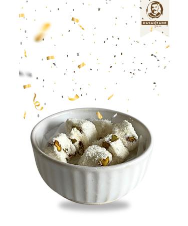 Hasanzade Mini Double Sultan Turkish Delight with Pistachio 1 KG