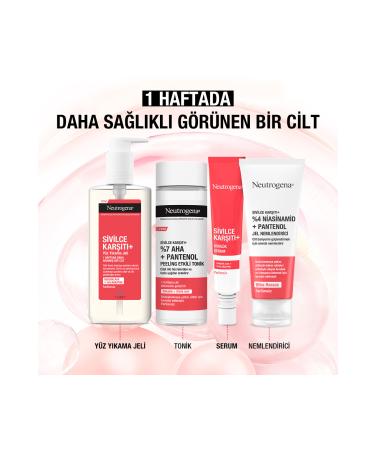 Neutrogena Anti-Acne Plus Peeling Toner Glycolic + Citric Acid 100ml PR - Buy Online on GoSupps.com