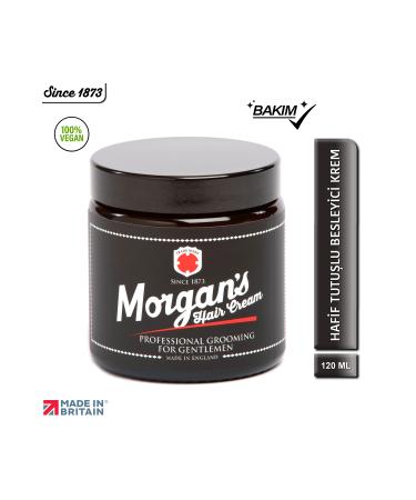 Morgan's Pomade Gentelman's Hair Cream - Moisturizing Natural Hold Styling Cream 120 ml