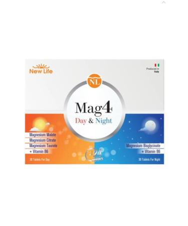 New Life Mag4 Day & Night 30 + 30 Tablets