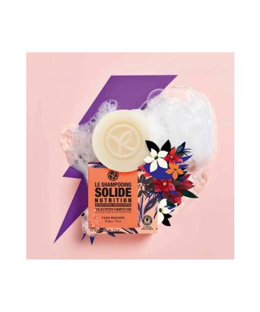 Yves Rocher Nourishing Solid Shampoo Dry Hair Nutrtion Organic flower oils Calendula Chamomile Blue St. John's Wort 60 g - Buy Online on GoSupps.com