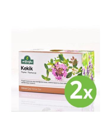 Arifo lu Thyme 20 Filtering Tea Bags (2 Pieces)
