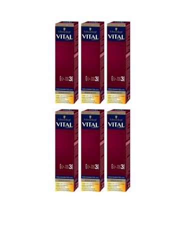 Vital Colors Cream Tube Hair Dye 7-887 METALLIC COPPER 60 ml X 6 pcs