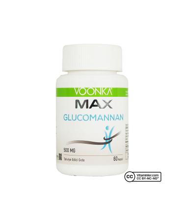 Voonka Max Glucomannan 60 Capsules Unflavored