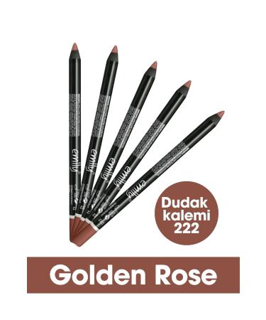 Golden Rose Brow Fixing Gel Brow&Lash Mascara Eyebrow and Eyelash Stabilizer + Emily Lip Pencil 222 - Buy Online on GoSupps.com