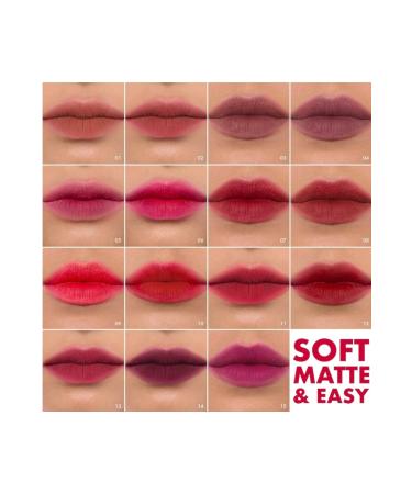 Sephora Matte Liquid Lipstick Soft Matte & Easy - Matte Rouge 4.5 ml - Buy Online on GoSupps.com
