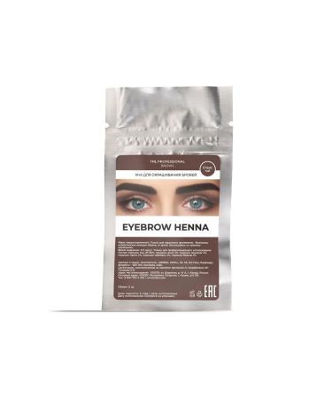TNL Henna Eyebrow Dye 5 gr Chestnut