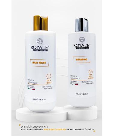 royale professional Hair Mask - Milk Honey Hair Mask 500ml - Buy Online on GoSupps.com