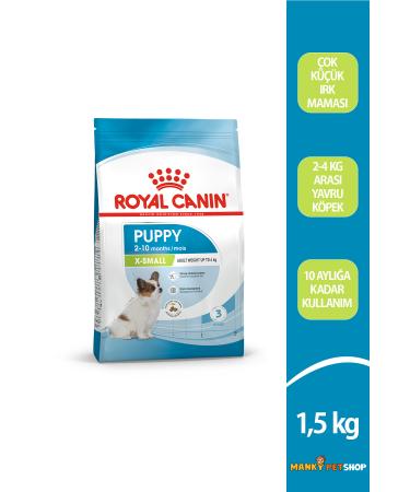 Royal Canin X-SMALL PUPPY DRY DOG FOOD 1 5KG