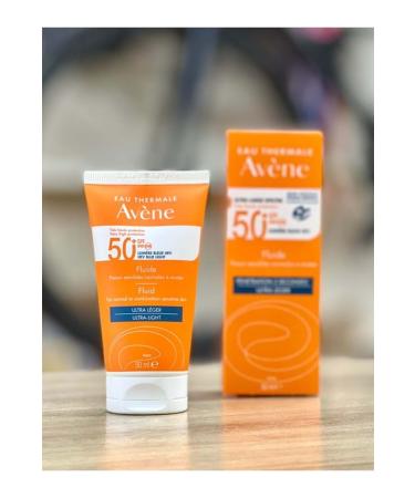 Av ne Fluide 50+ Very High SPF Sun Protection for Normal Combination and Sensitive Skin 50 ml - Buy Online on GoSupps.com