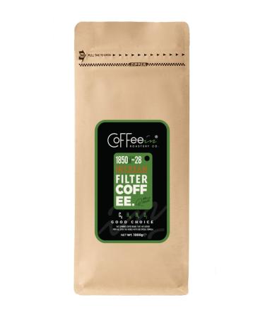 Coffeein Irish Cream Flavored Filter Coffee 1000 gr Pesticide Free Strong Aroma